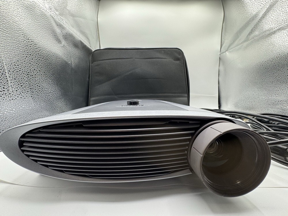 InFocus LP530 DLP Projector With Original Carrying Powers On Untested