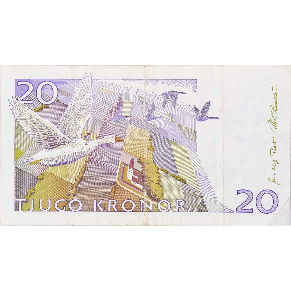 [#149654] Sweden, 20 Kronor, KM:61b, EF