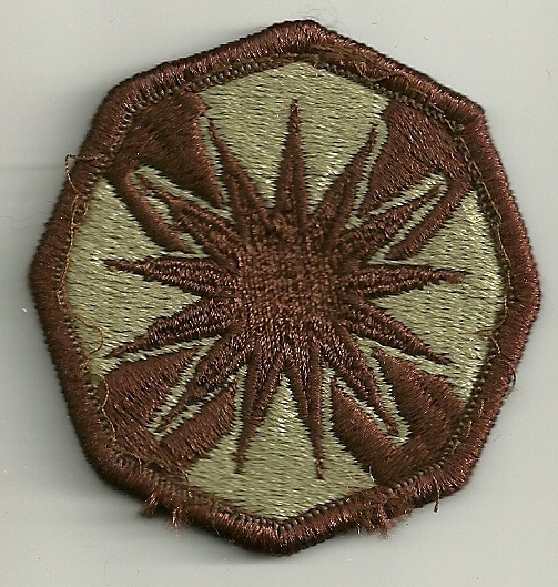 Military Patch US Army 13th Corps Support Command COSCOM DCU Desert Authentic
