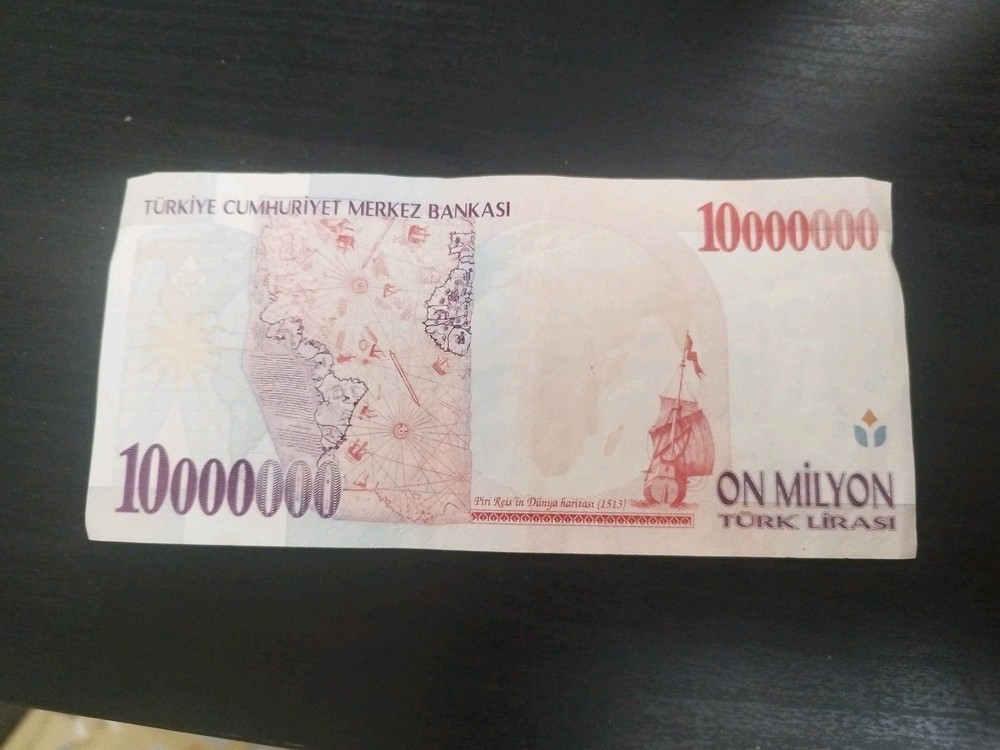 Turkey 10 Million Lira 1997