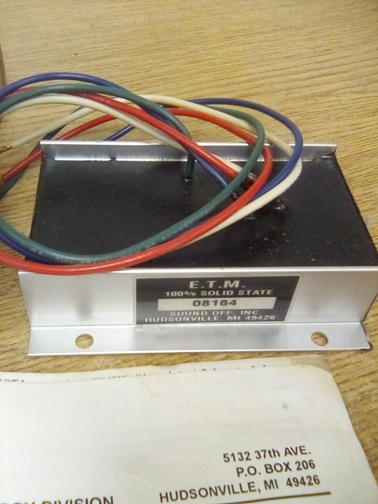 Sound Off 08164 100% Solid State Modulating Electronic Flasher