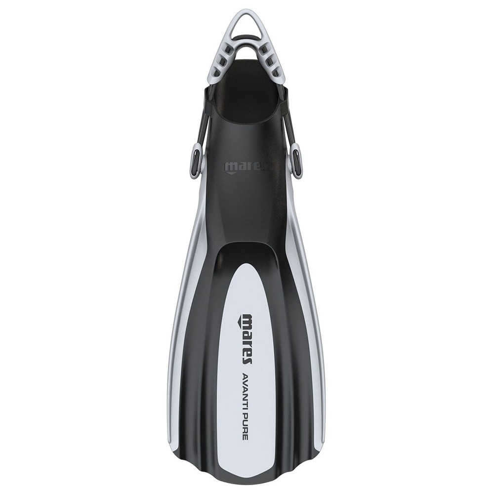 Open Box Mares Avanti Pure Open Heel Fins-White-Small / Medium