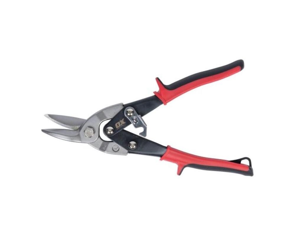 Ox Tools Pro Series Aviation Snips with Holster - Left Cut