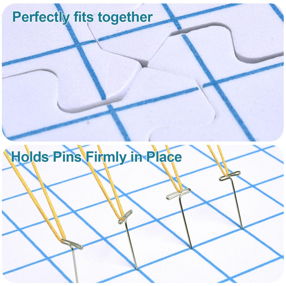 Interlocking Blocking Mats - Blocking Mats for Knitting and Crochet Projects