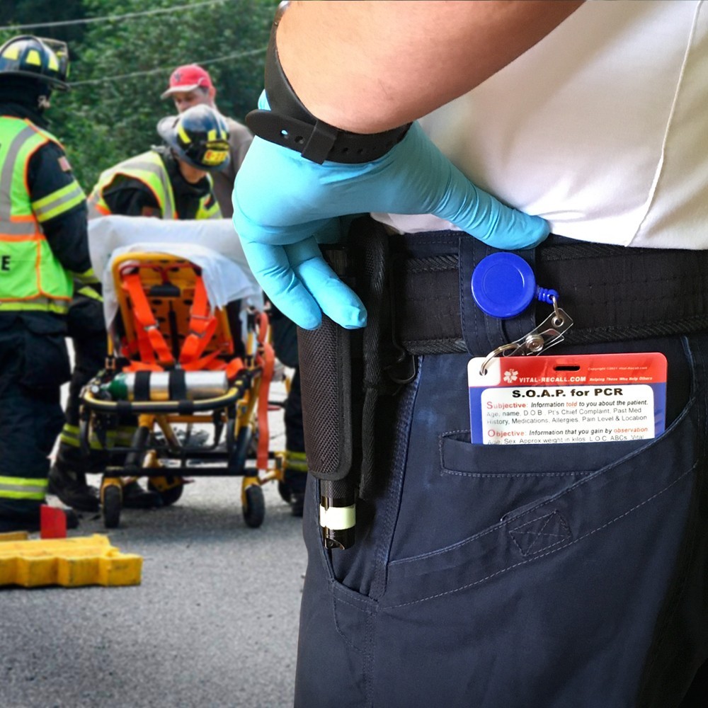 EMT Compact Triple Pocket Package - The Ultimate Reference Card System