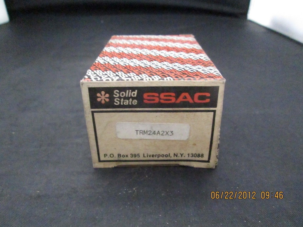 SSAC Time Delay Relay TRM24A2X3 *NIB*