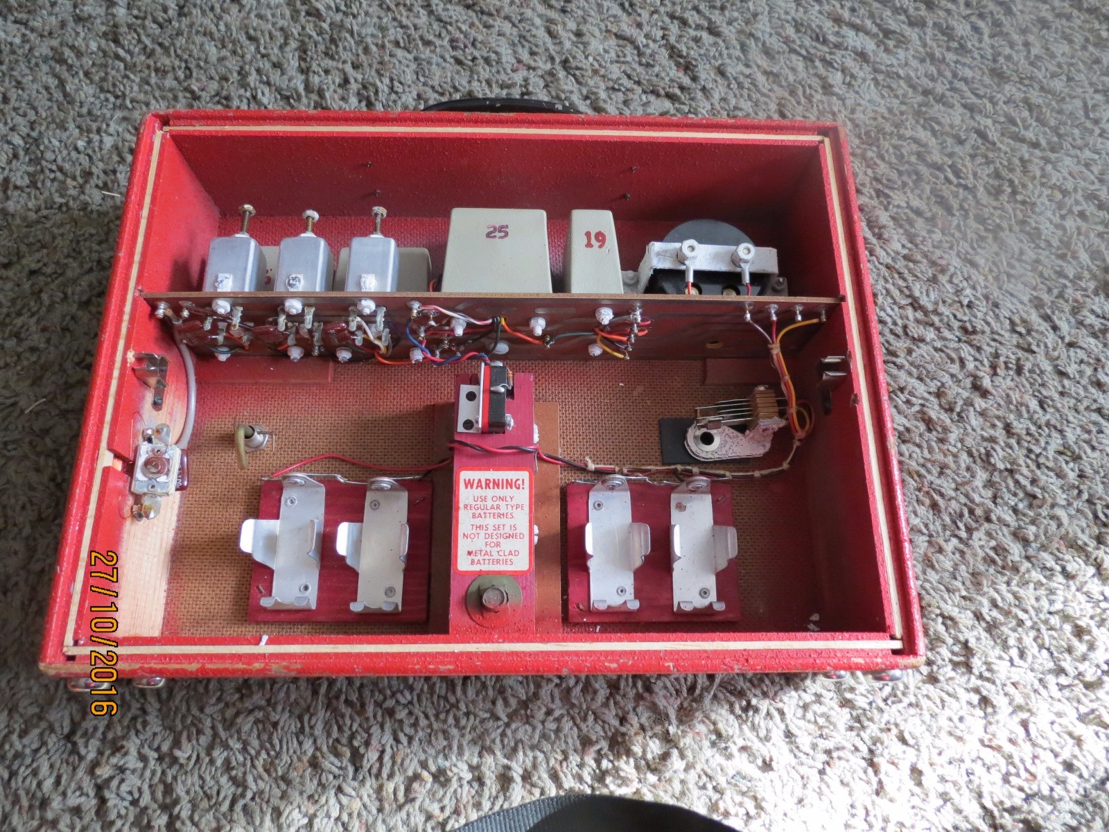 1930's vintage Goldak model TR-1A Signal master pipe Locater