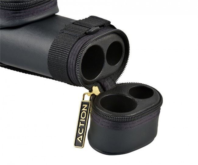 Action AC11 1x1 Hard Pool Cue Case - Brown