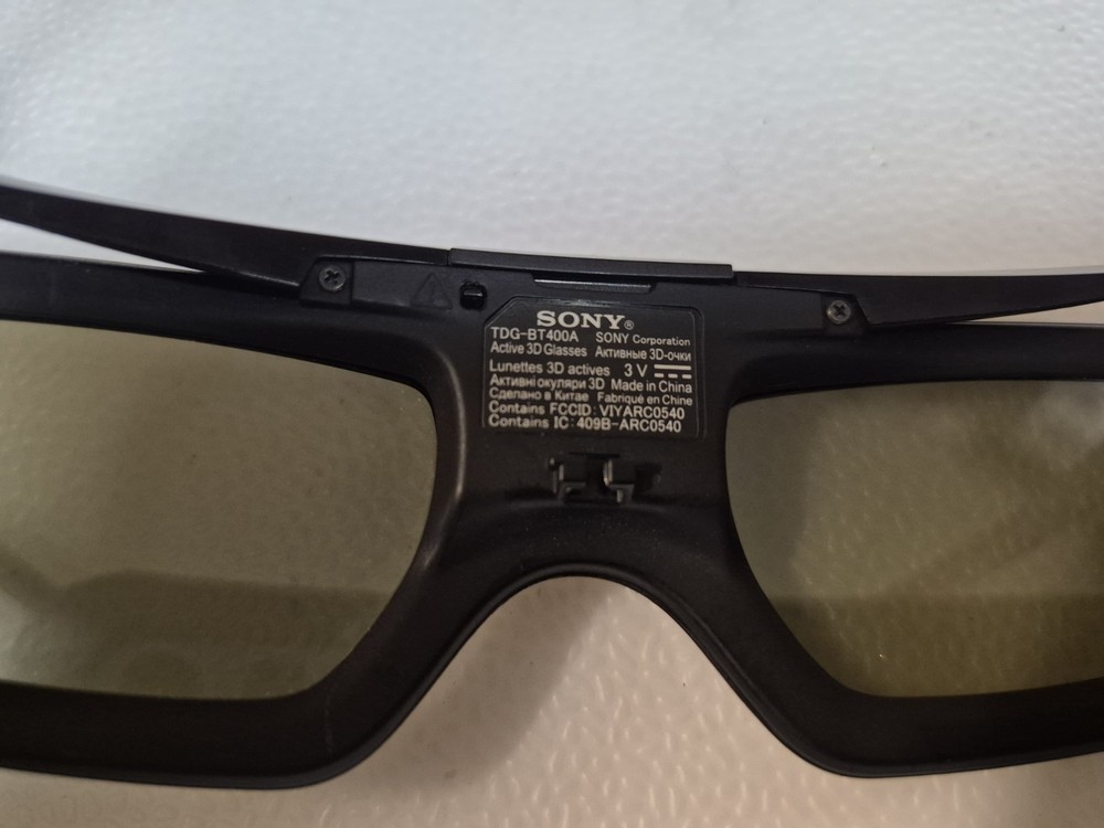 Sony TDG-BT400A Active 3D Glasses - Black