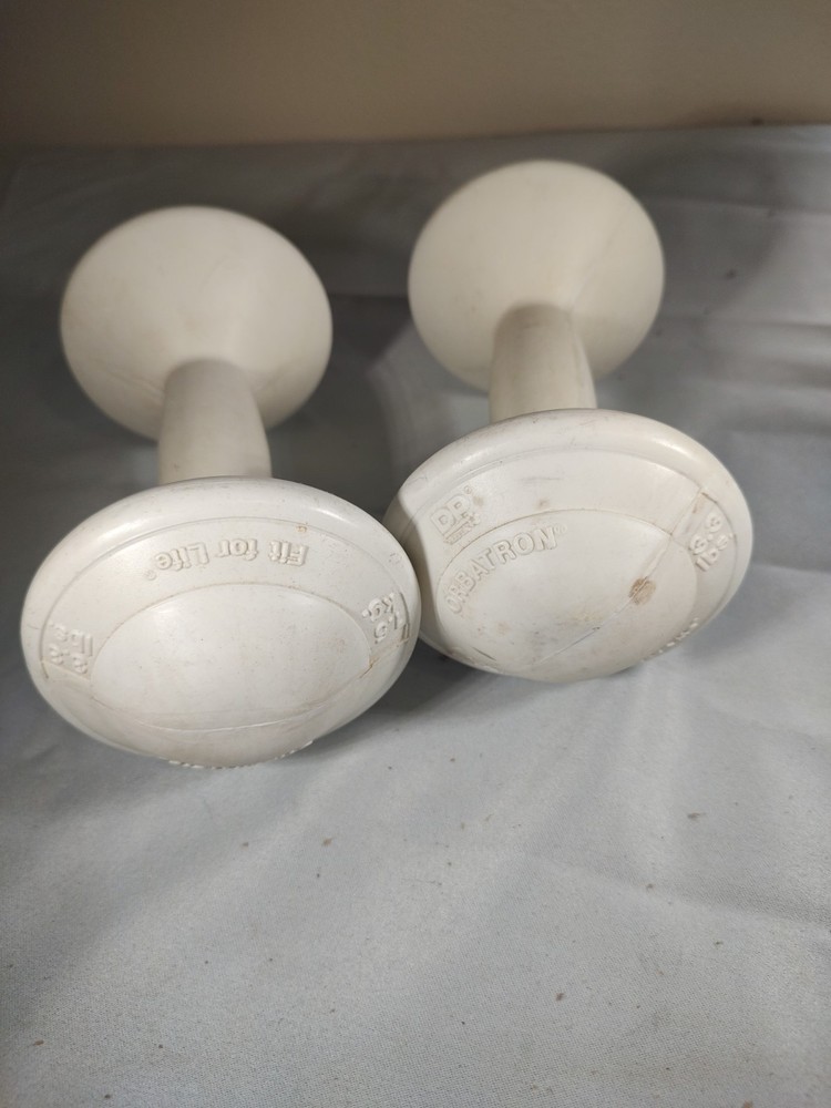 Dumbbells: Exercise Weights 2 3.3lb Bells  Orbiton Super Star Model