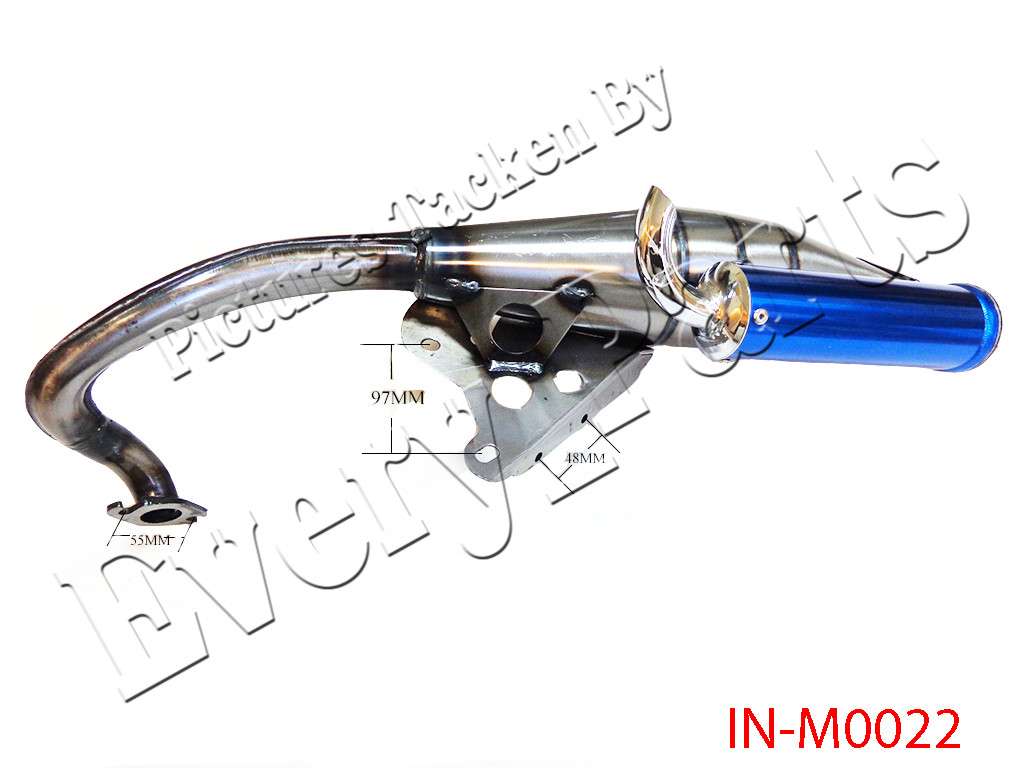 Performance Muffler Exhuast Pipe for Yamaha 50 jog 50cc 2 stroke scooter