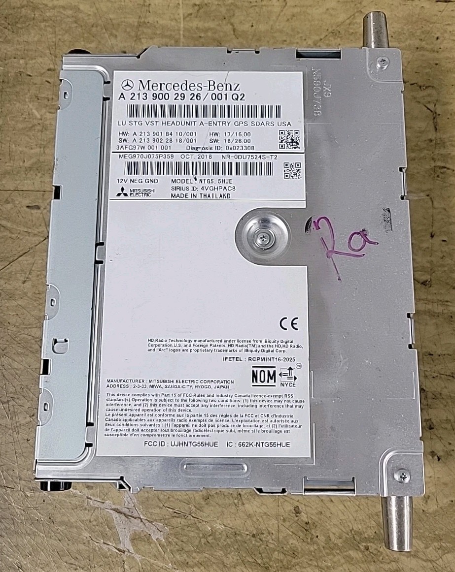 🔥19-23 MERCEDES C300 C43 AMG COMMAND RADIO RECEIVER HEAD UNIT PLAYER 2139002926