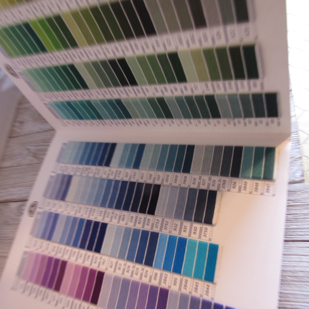DMC Creative World Pearl Cotton Sample Book