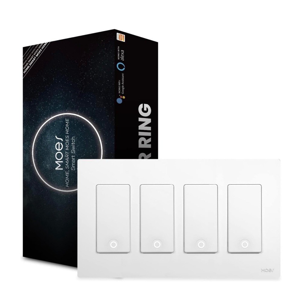 MoesGo 2nd Generation WiFi Smart Light Switch