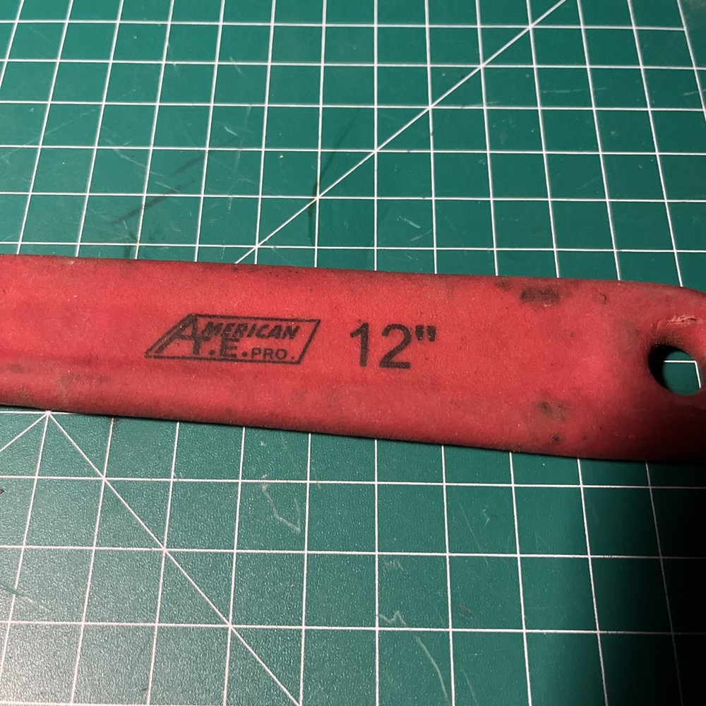 American Pro T.E. 12" Adjustable Wrench