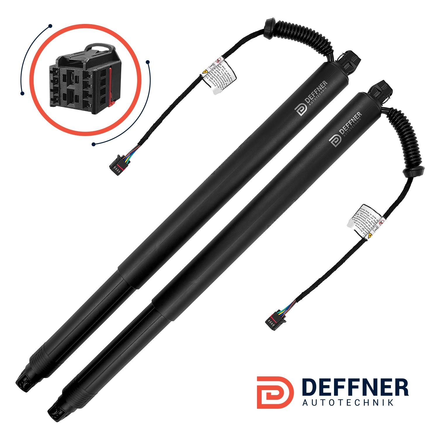 Electric tailgate actuators set KIA SORENTO / 2014-2020 - DEFFNER S28 (L+R)