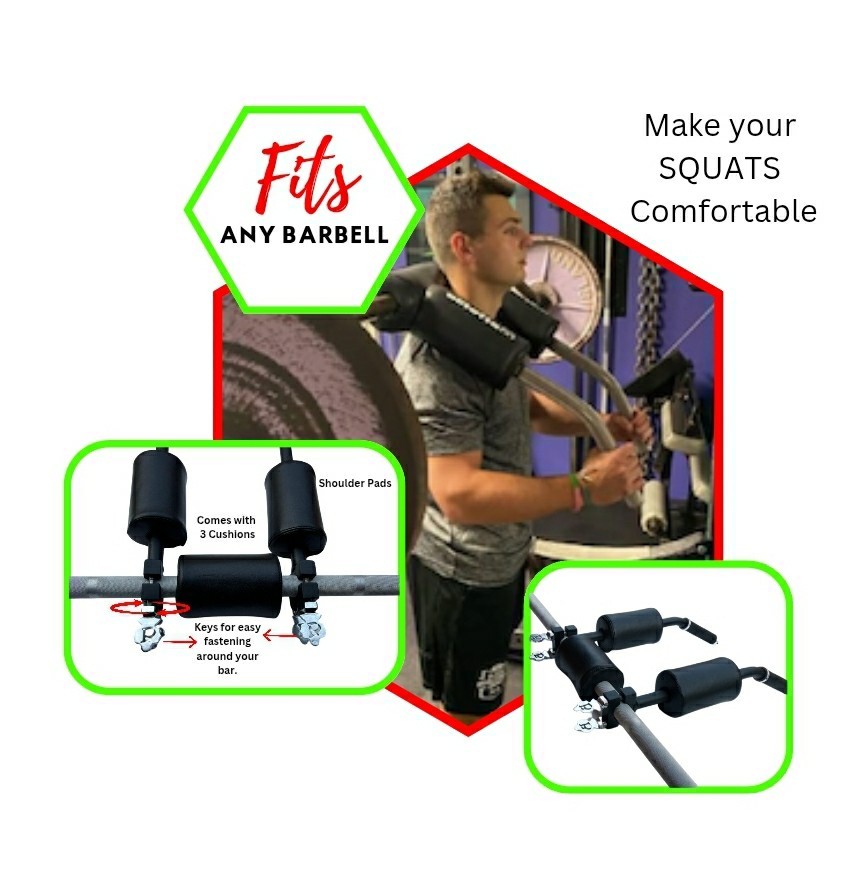 Squat Handles With Cushions