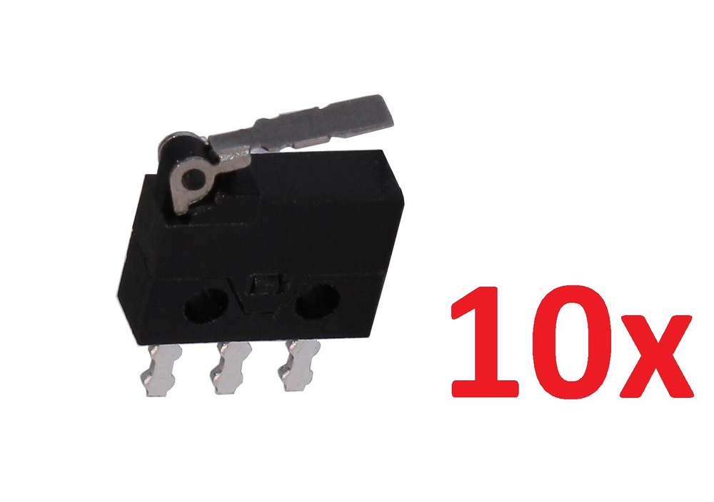 10 Piece MX-1205 NC NO Microswitch Reset mini small Micro Limit Switch Lever