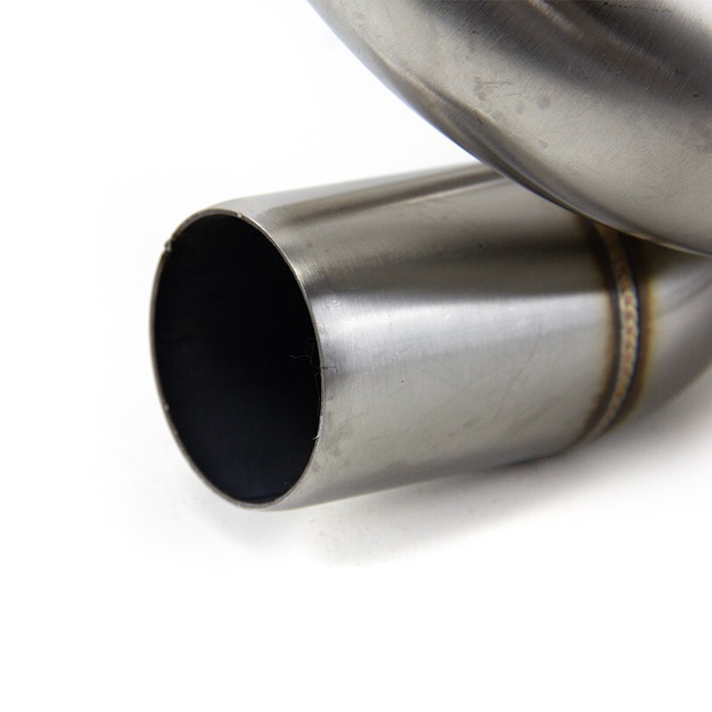 Slip for Kawasaki Ninja ZX6R ZX636 2009-2025 Exhaust Mid Link Pipe Muffler Tips