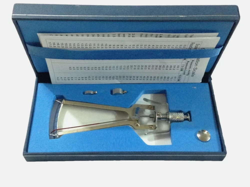 Schiotz Tonometer Optometry Precision Eye Measuring Intra- Ocular Pressure