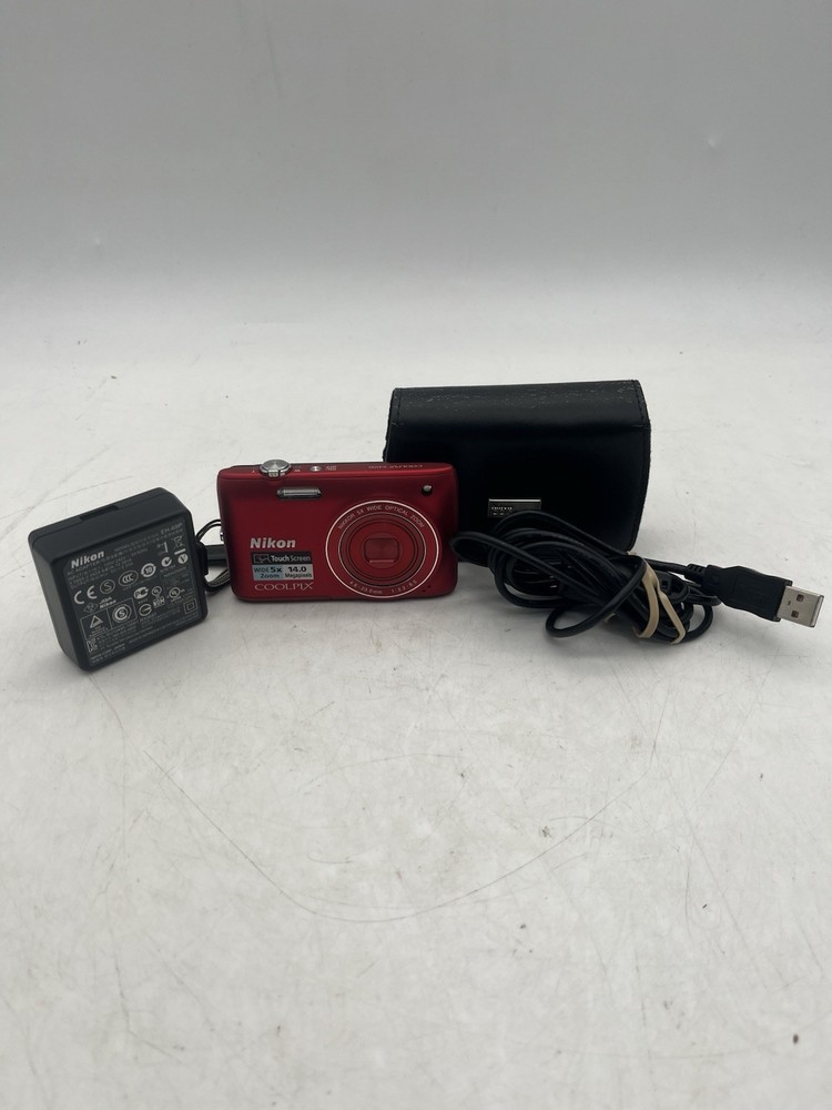 Nikon Coolpix S4100 14MP CCD Digital Camera Digicam
