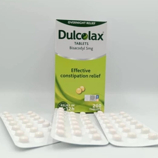 4 X Dulcolax Tablets 200's Bisacodyl 5mg Effective Constipation Relief