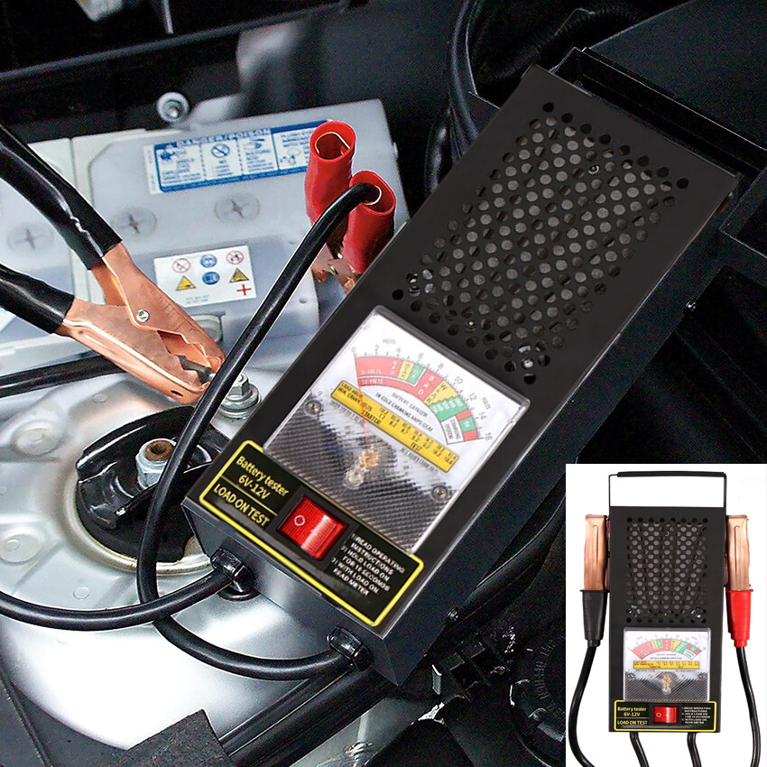 6V 12V Car Battery Load Tester Voltmeter 100Amp Analyzer 5 Seconds Fast Test US