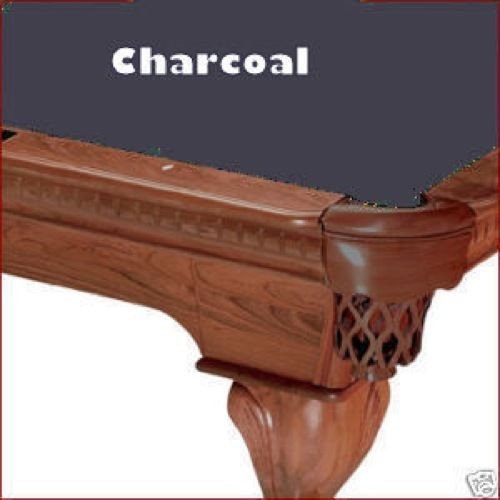 8' Pro Oversized Charcoal ProLine Classic Billiard Pool Table Cloth Felt