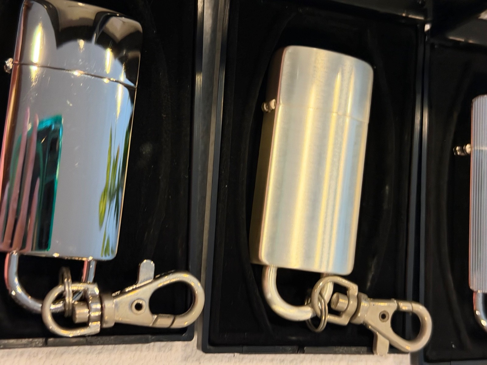 Brand New NOS Sarome Cigarette Cigar Lighter Lot Tobacciana Clip Chain Lot 12