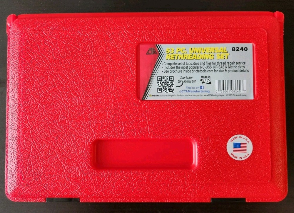 CTA 8240 - 53 PC. Master Rethreading Set