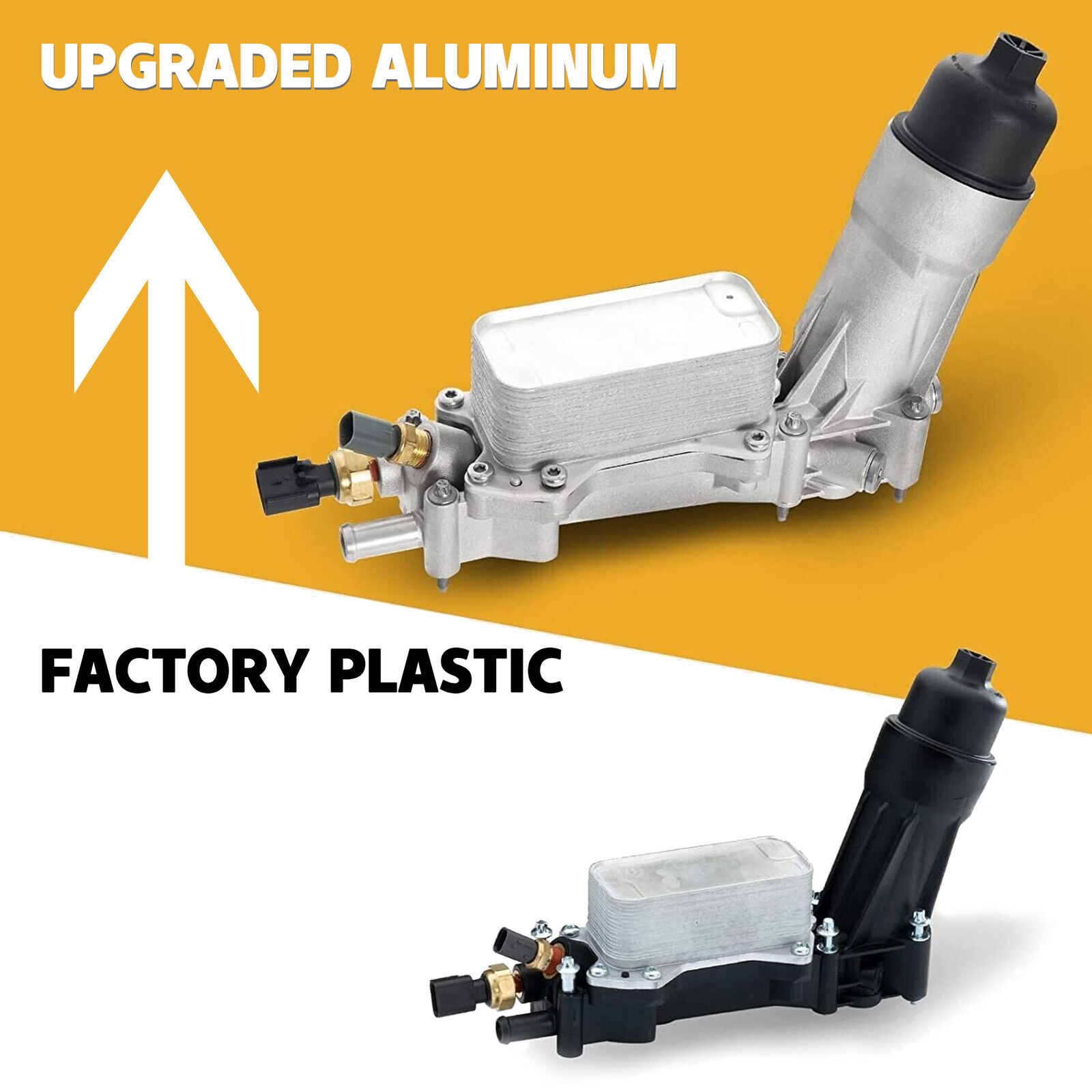 Engine Oil Cooler Filter Housing Assembly For Dodge Chrysler Jeep 2011-2022 3.6L