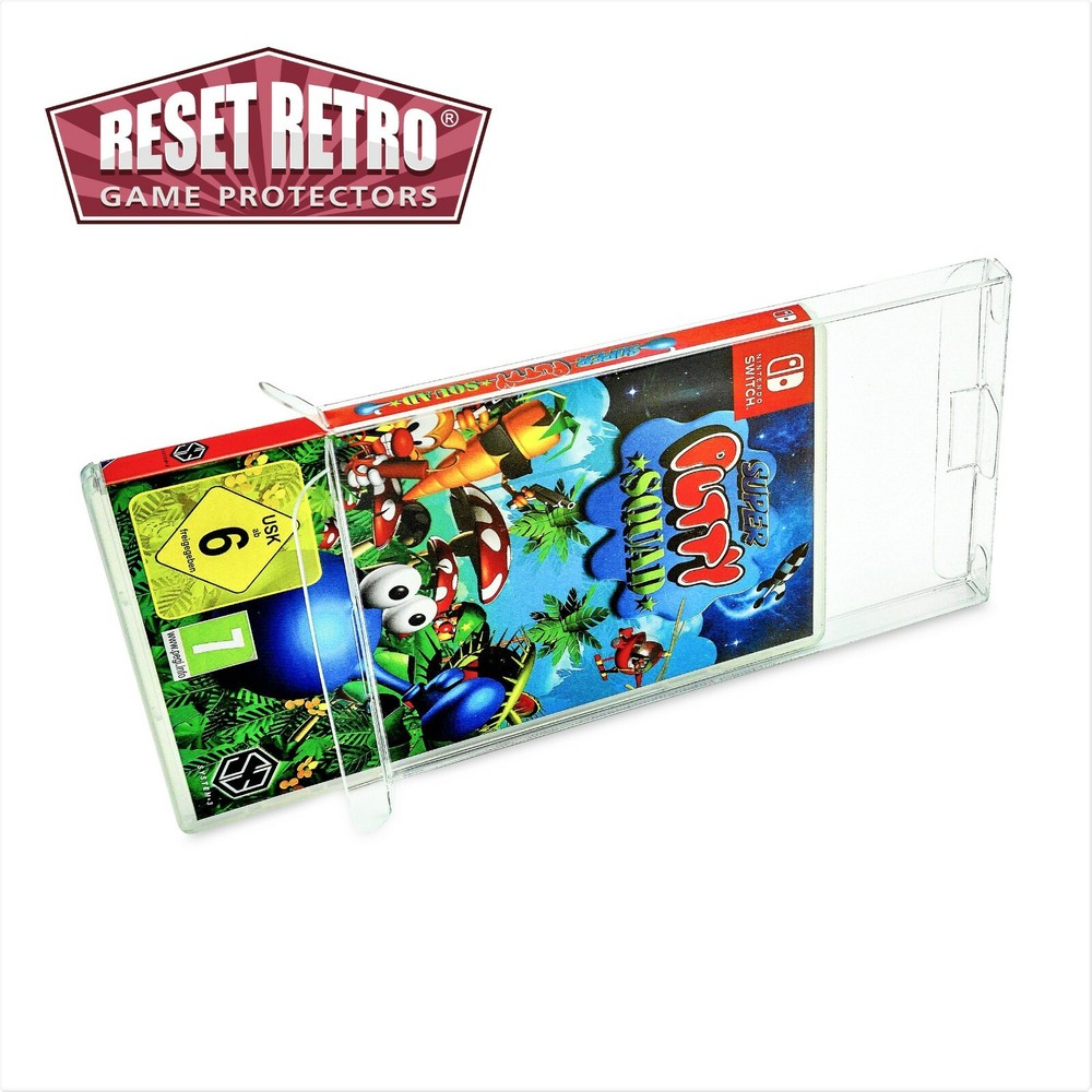 Protective Cases Nintendo Switch 0.3 or 0.5mm WITH or WITHOUT Tabs Protector Box
