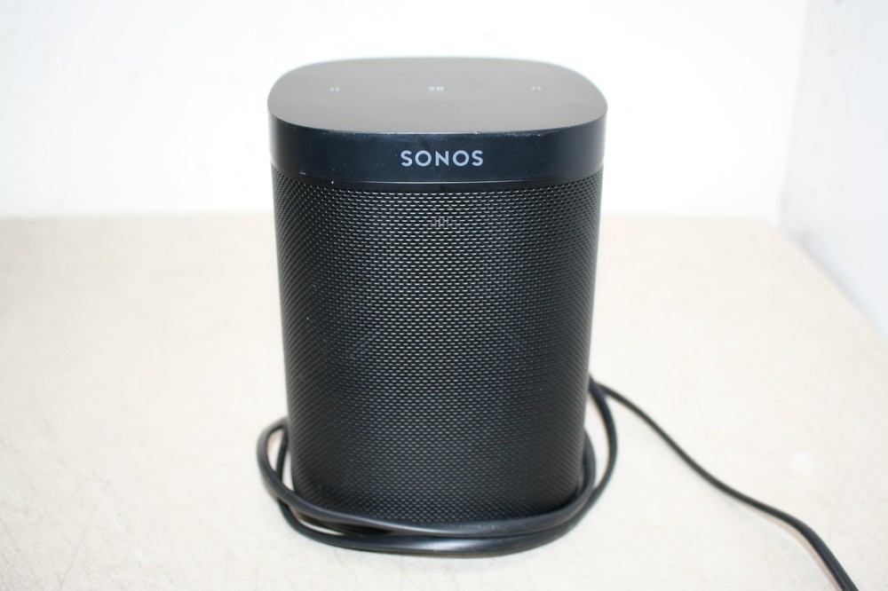 Sonos One SL Wireless Speaker, Model S22 - Black Tested & Working