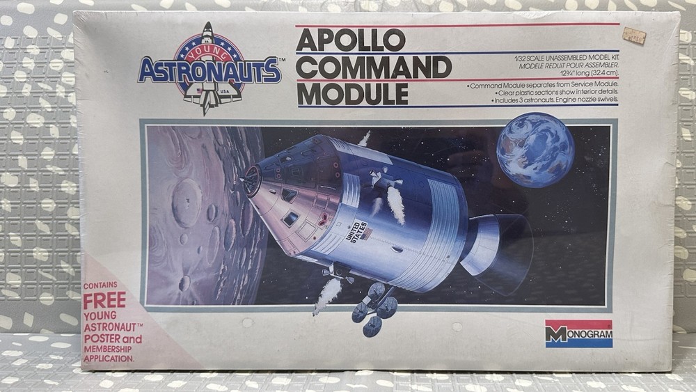 Monogram Young Astronauts Apollo Command Module 1/32 Model Kit #5902 | Sealed