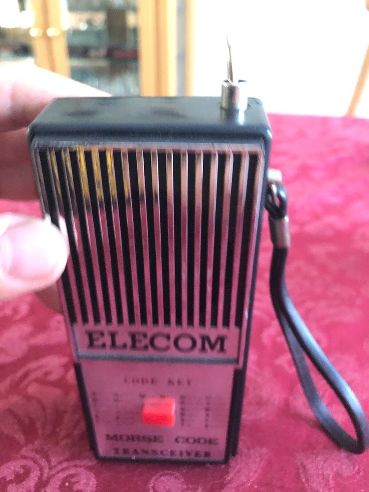 Vintage Japan ETC-440 1977 Elecom Morse Code Transceiver