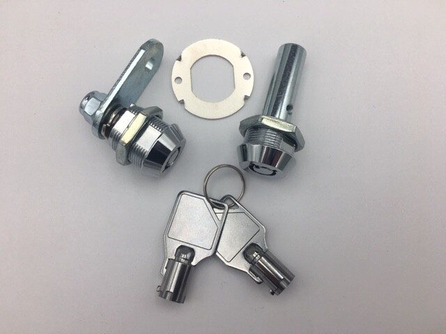 Magic Gumballs Machine FULL Replacement Locks Kit for Top & Bottom Lock and Key