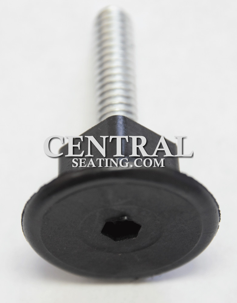1.5"H Table Base Feet Leveler 100-Pack Black Plastic Stabilizer Wedges Leveling