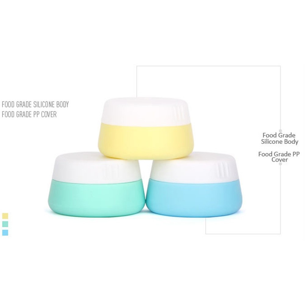 3 Pcs Storage Container with Lid Jars Lids Empty Containers for Creams