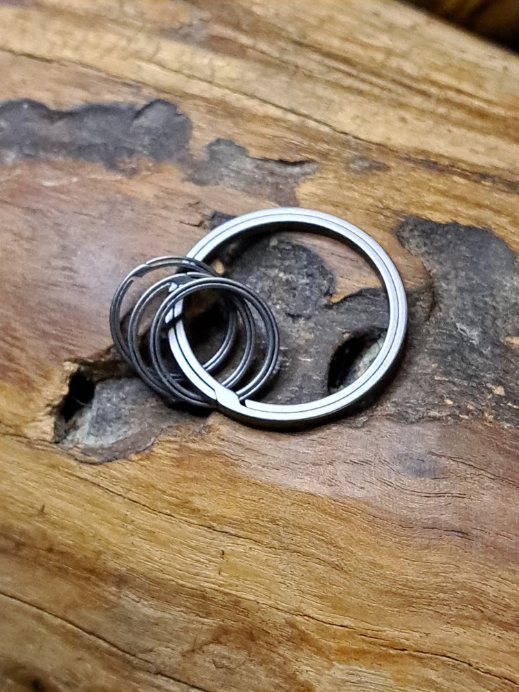 Pro Series Titanium Sidepush Keyring Set