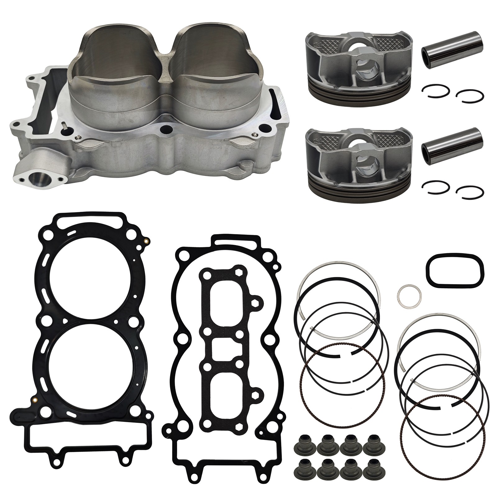 Cylinder Piston Gasket Kit 3023156 For Polaris RZR General 1000 XP 4 New (93mm)