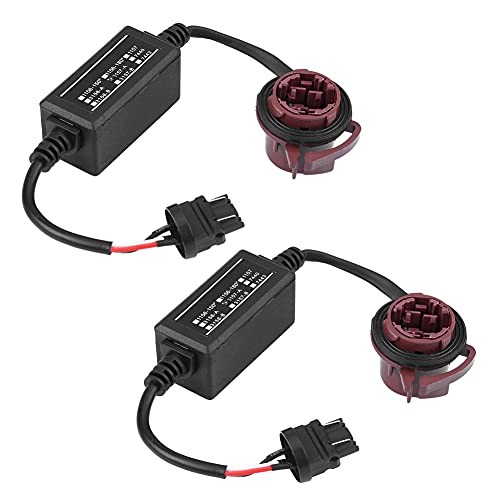 3157 LED Load Resistors Plug and Play Anti Flicker Harness LED Decoder Adapter
