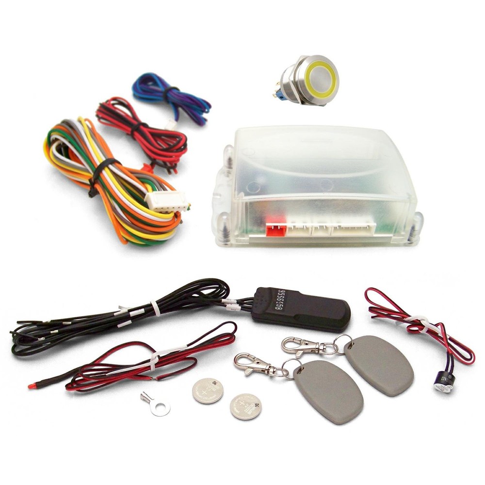 Yellow / Amber One Touch Engine Start Kit with RFID Keep It Clean KICHFS1002Y