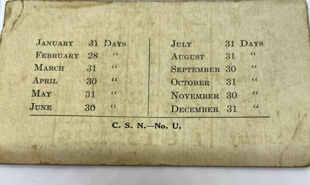 1890s E.G. WEBSTER & SON Silverplated Calendar Photo Picture Frame