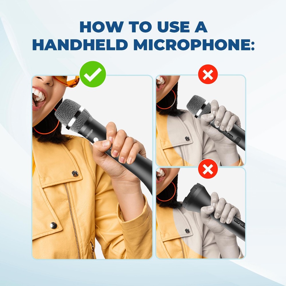 Bluetooth Microphone Wireless Voice Amplifier, Professional Intelligent Noise...