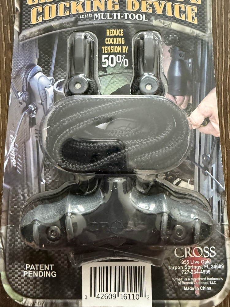 Barnett Cross Crossbow Rope Cocking Device with Multi-Tool New