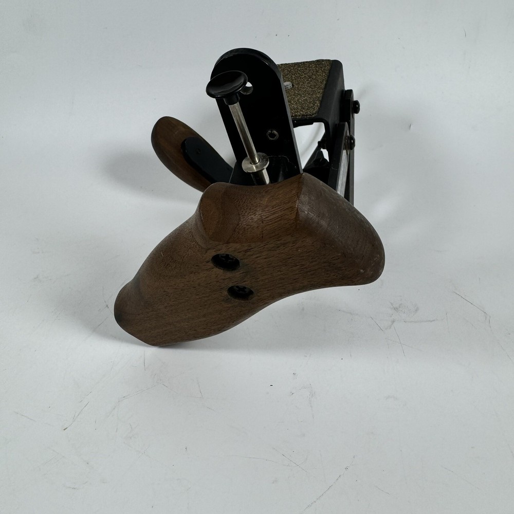 Stroboframe 225 Strobe Flash Bracket For Camera Wooden Grip