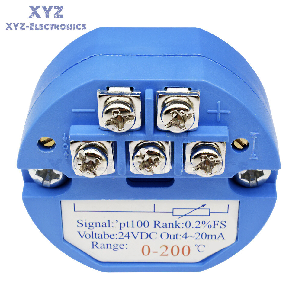 4-20MA 0-10V Temperature Sensor Transmitter Module PT100 Transmitter Module