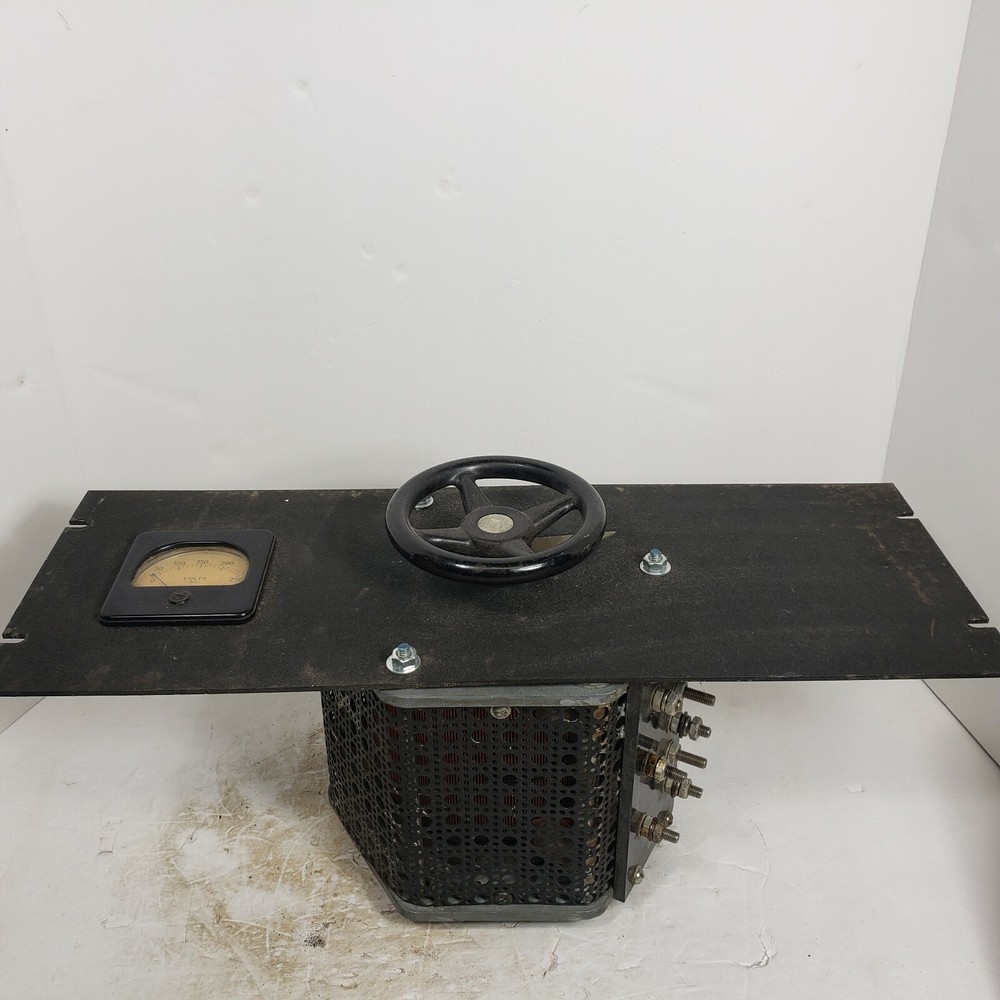 Superior Powerstat Variable Transformer Type S649 230V Mounted on 19" Cabinet