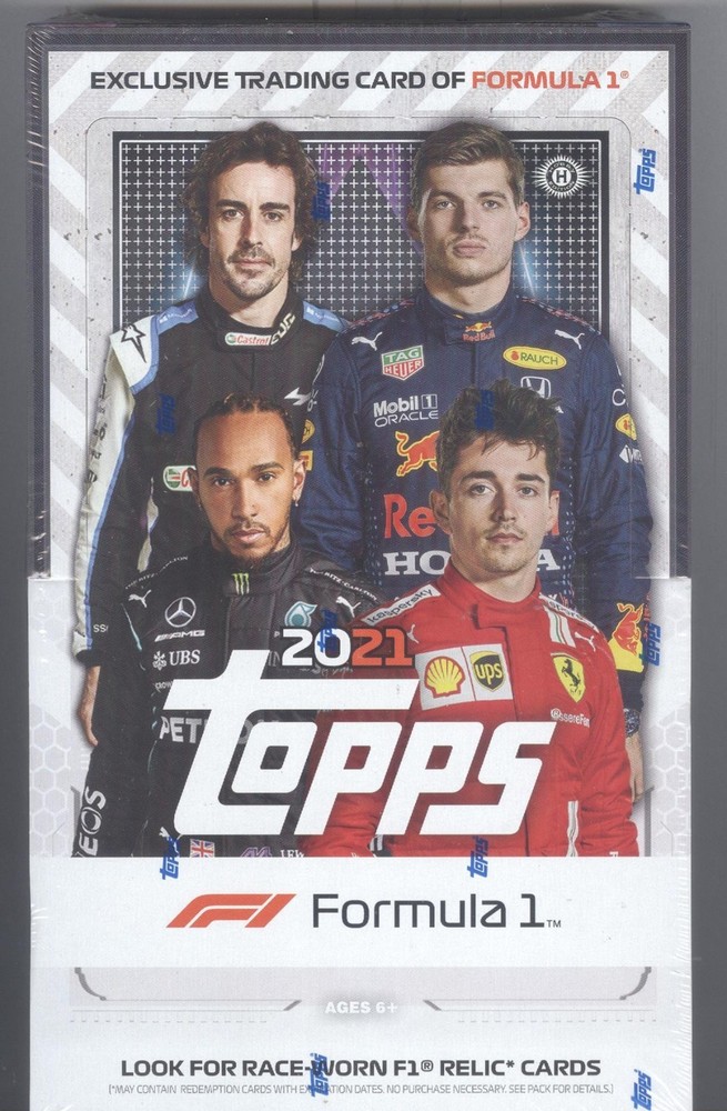 2021 Topps Formula 1 Hobby Box Sealed