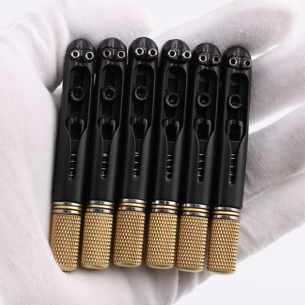 6 String Headless Guitar Bridge Tailpiece for Headless Guitar Accessories